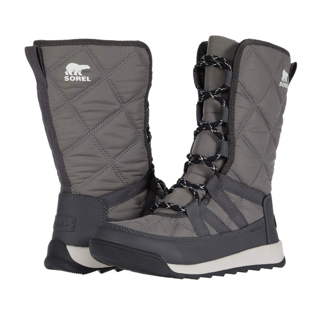 Sorel Whitney II Tall Lace Snow Boot, Quarry